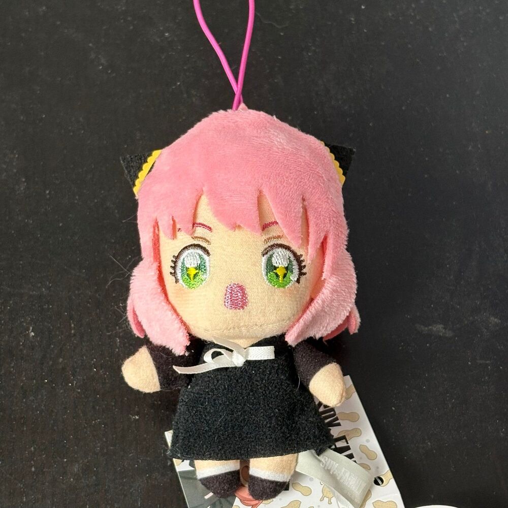 NWT SPY x FAMILY Anya plushie bag charm 4”
